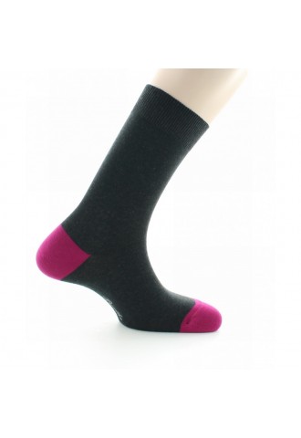 Chaussettes  anthracite /...