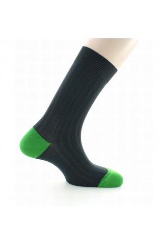 Chaussettes  anthracite /...