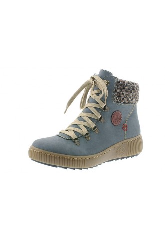 BOTTINES BLEUE/ Z6648-14