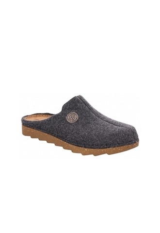 MULE GRISE EN LAINE/ 7100/82