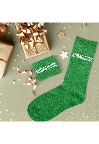 CHAUSSETTES PAILLETTES...