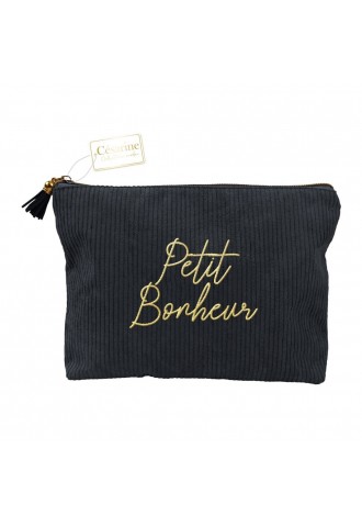 POCHETTE VELOURS COTELE...