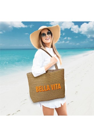 SAC RAPHIA BELLA VITA ORANGE